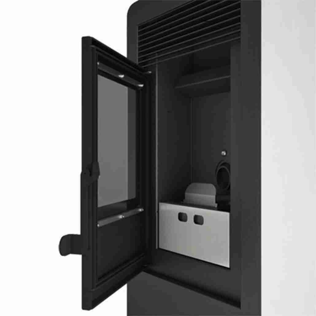 SOBA PE PELETI RITA 9KW - NEGRU [2]