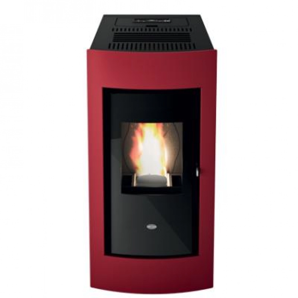 SOBA PELETI 11.5KW - EVELYN ROSSO - 2 Ventilatoare [3]