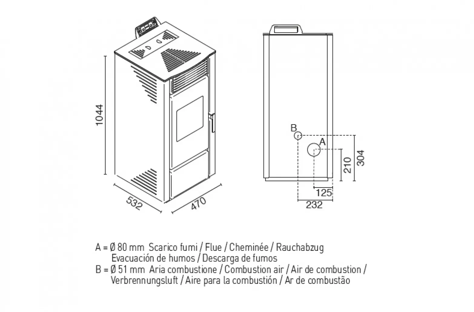 SOBA PELETI 13.5KW - PAOLA RUBIN [4]