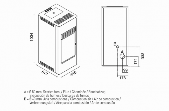 SOBA PELETI 9.5KW - KARINA NEGRU [4]