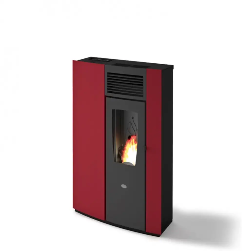 SOBA PELETI PERLA SLIM 7.5 KW - RUBIN [1]
