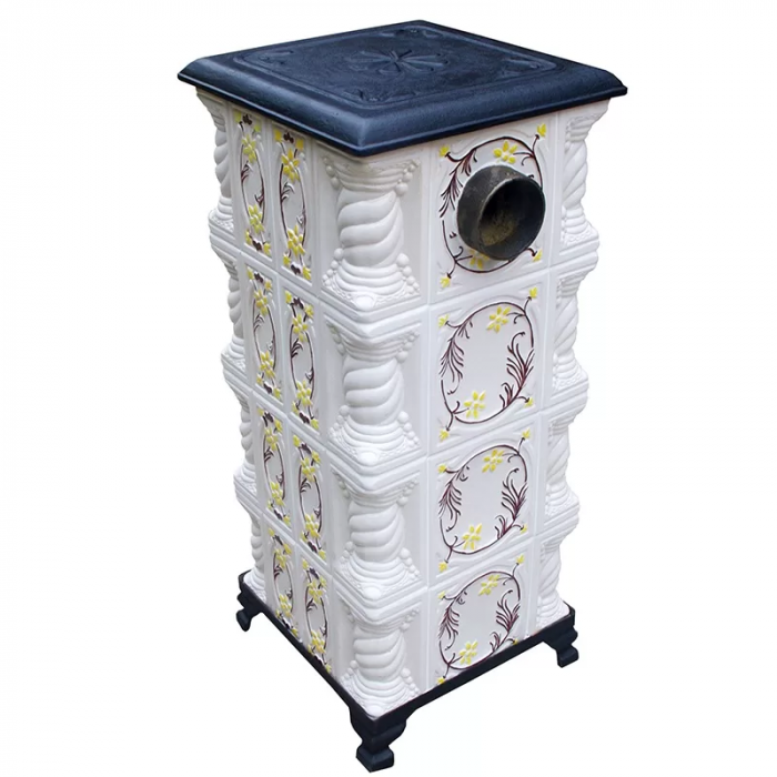 Soba portabila, MEDIAS, împletit Narcisa maro cu galben [3]