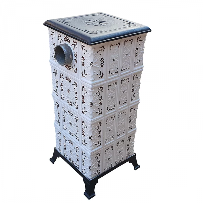 Soba portabila, MEDIAS, model placă Crin maro [3]