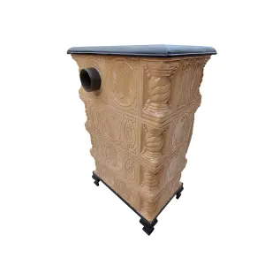 Soba portabila, ROMANE, model Narcisa, Ocru [4]