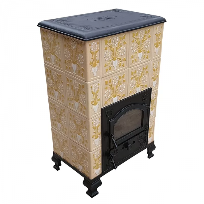 Soba portabila, ROMANE, model placa Castel, incolor pictat [2]