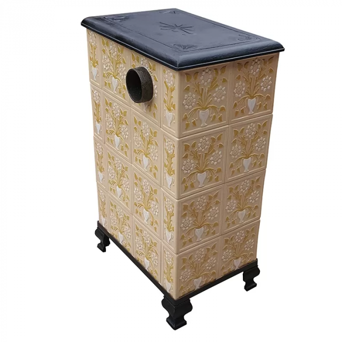 Soba portabila, ROMANE, model placa Castel, incolor pictat [4]