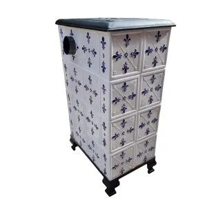 Soba portabila, ROMANE, model REGAL MARE ALBASTRU [4]