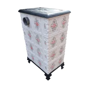 Soba portabila, ROMANE, model Trandafir [2]