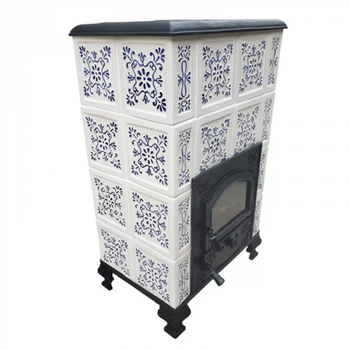 Soba portabila, ROMANE, model Transilvania, albastru [4]