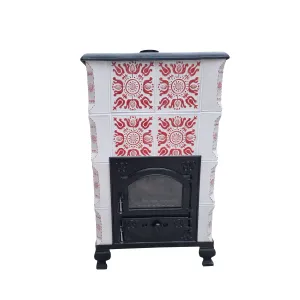 Soba portabila, ROMANE, model VISCRI, rosu [1]