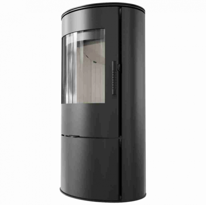 Soba Rollo 7 kW - Negru + Piese Racordare [6]