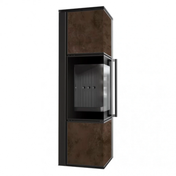 Soba Tora M 8-11kW OXIDE MORO - Samota Neagra [2]