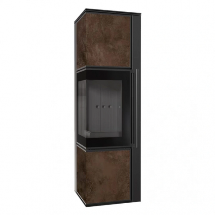 Soba Tora M 8-11kW OXIDE MORO - Samota Neagra [3]