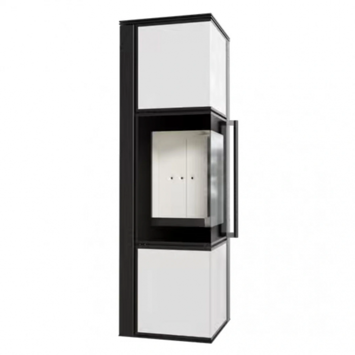 Soba Tora M 8-11kW - Panou alb de sticla [3]