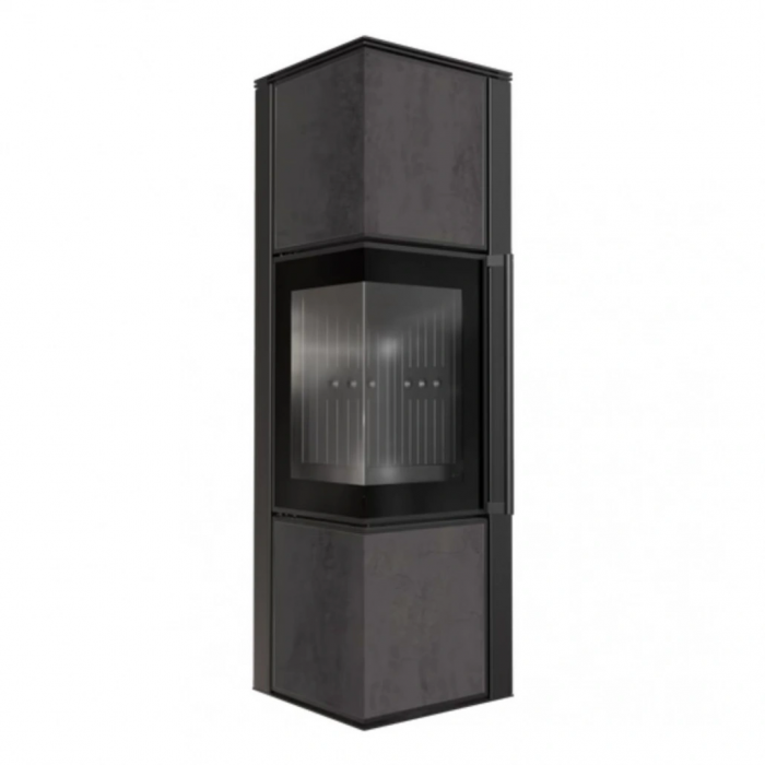 Soba Tora M 8-11kW SAVOIA ANTRANCITE - Samota Neagra [1]