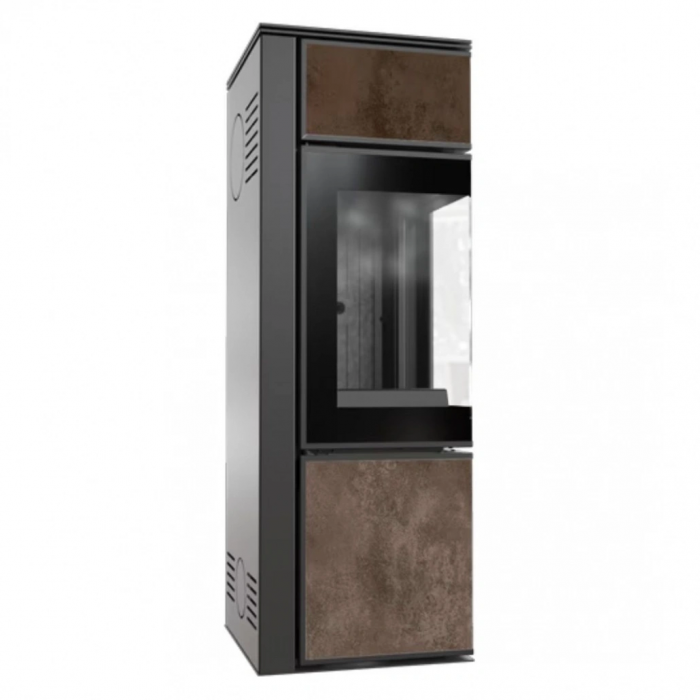 Soba Tora S 8-11kW OXIDE MORO - Samota neagra [3]