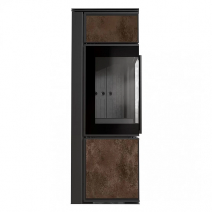 Soba Tora S 8-11kW OXIDE MORO - Samota neagra [2]