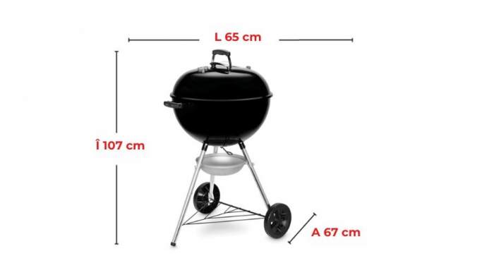 Starter Pack Weber - Gratar carbuni Original Kettle E-5710 [5]