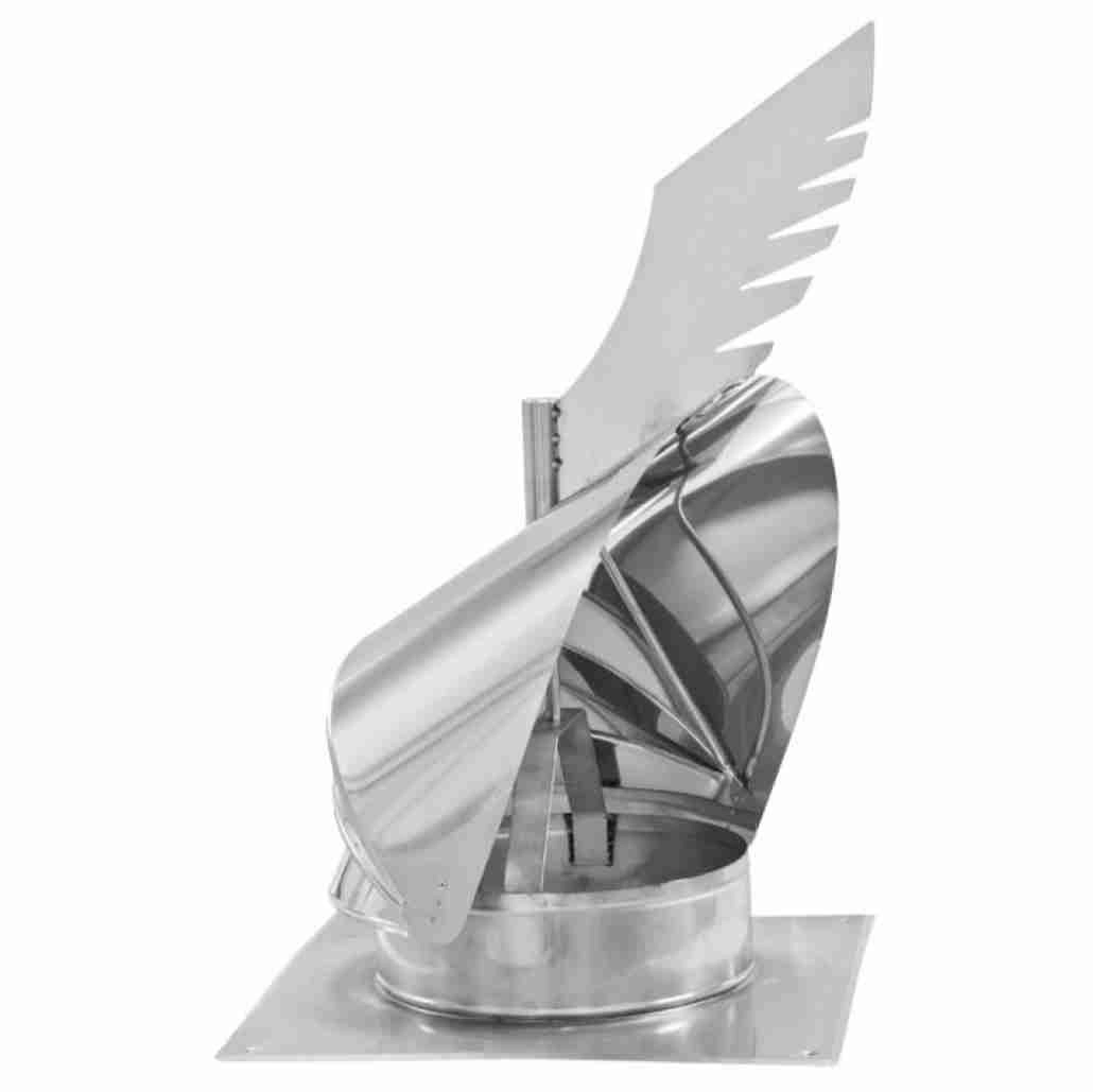 PALARIE ANTIVANT ROTATIVA - Fi180 - Baza patrata [2]