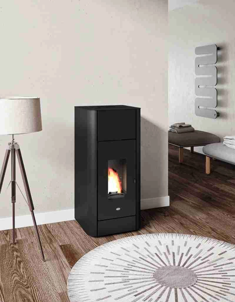 TERMOSEMINEU PE PELETI FRIDA 17.5KW - NEGRU [2]