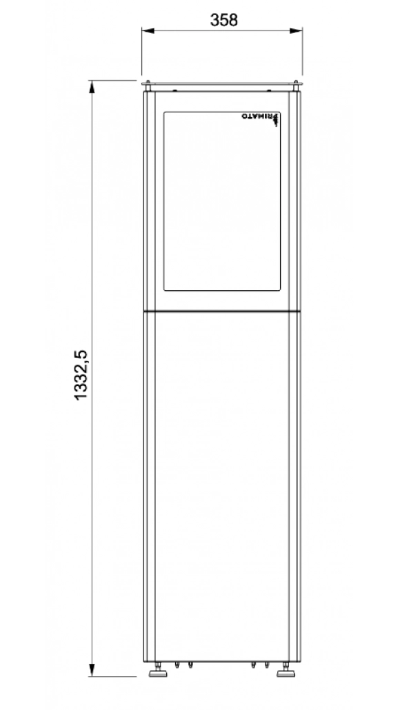QUBE - INCALZITOR PE PELETI NEGRU [6]