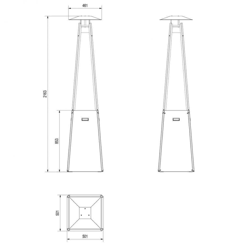 UMBRELLA ALB - GAZ (BUTELIE) REGULATOR [5]