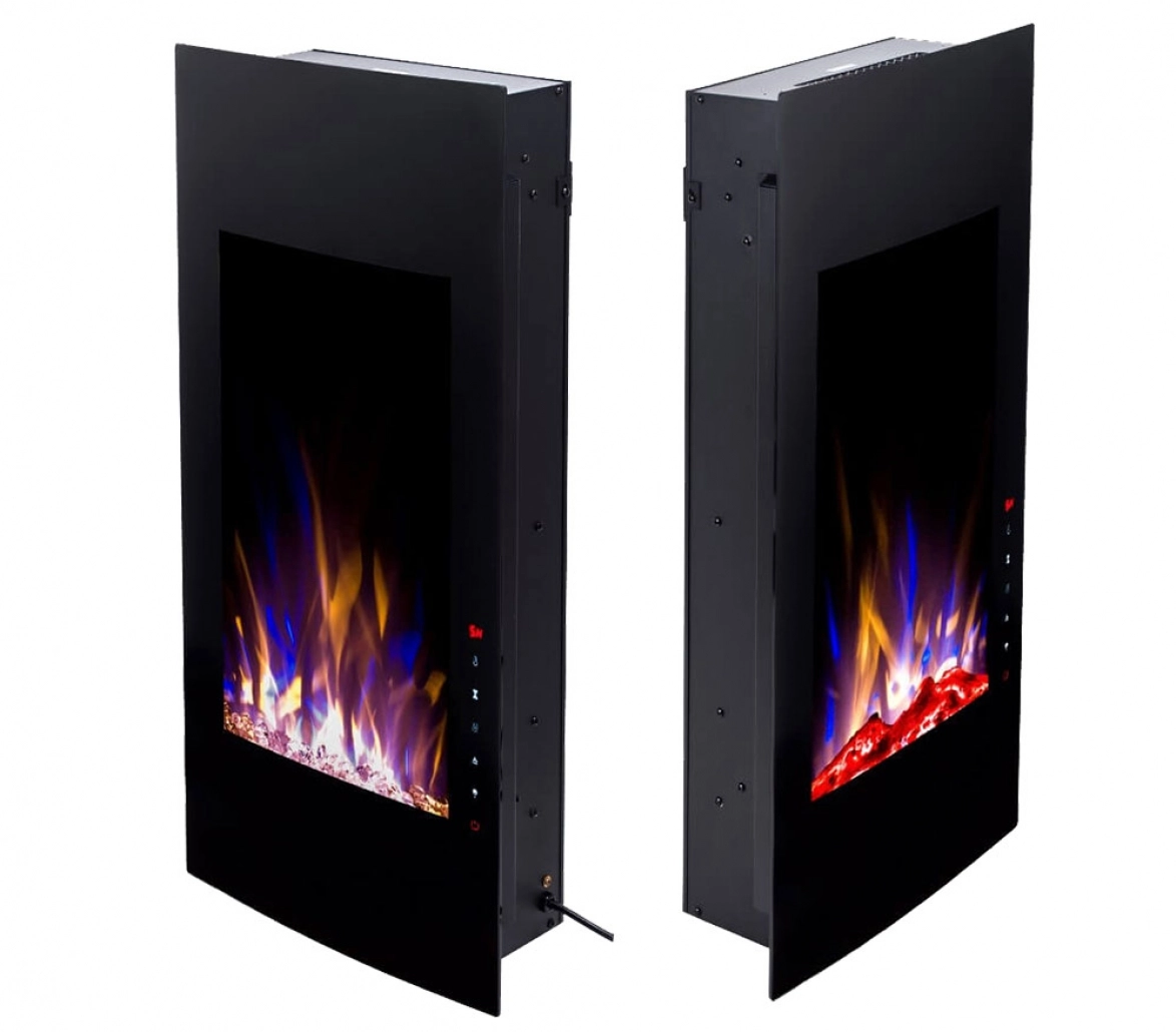 Uranus negru semineu electric de perete [3]