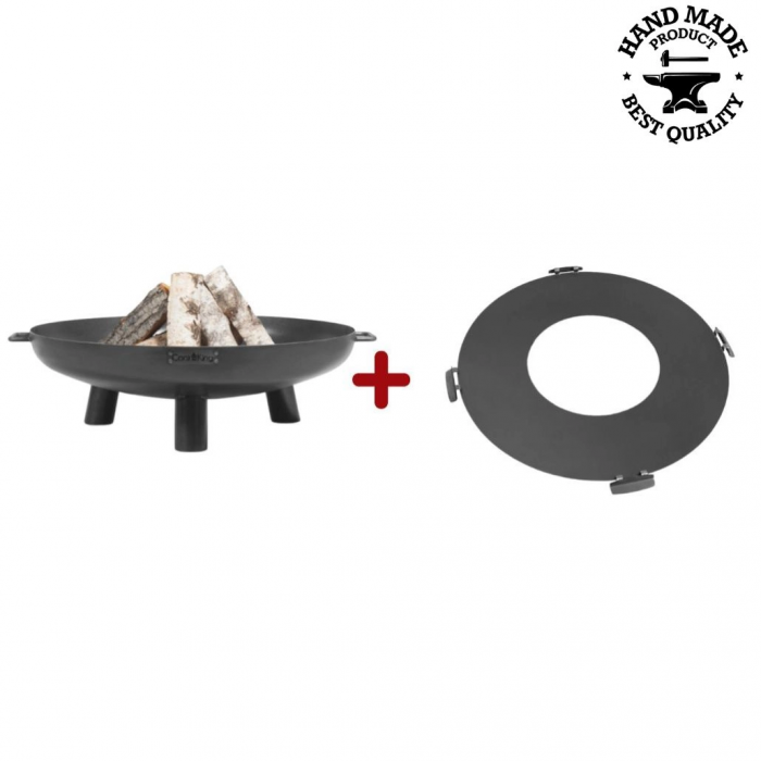 Vatra BALI 100 cm cu plita [1]