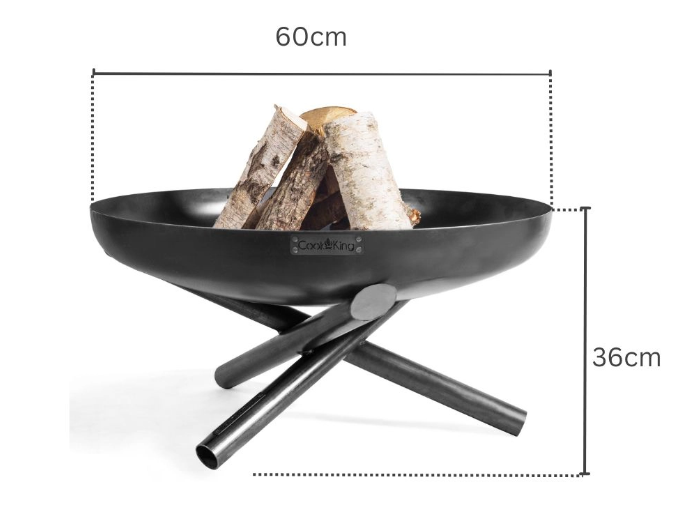 Vatra INDIANA 60 cm cu capac antiscantei [7]