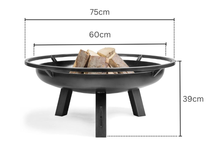 Vatra PORTO 60 cm cu baza [7]