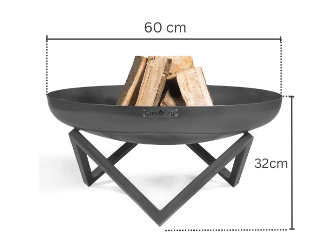 Vatra SANTIAGO 60 cm cu baza [5]