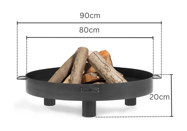 Vatra TUNIS 80 cm cu baza [6]