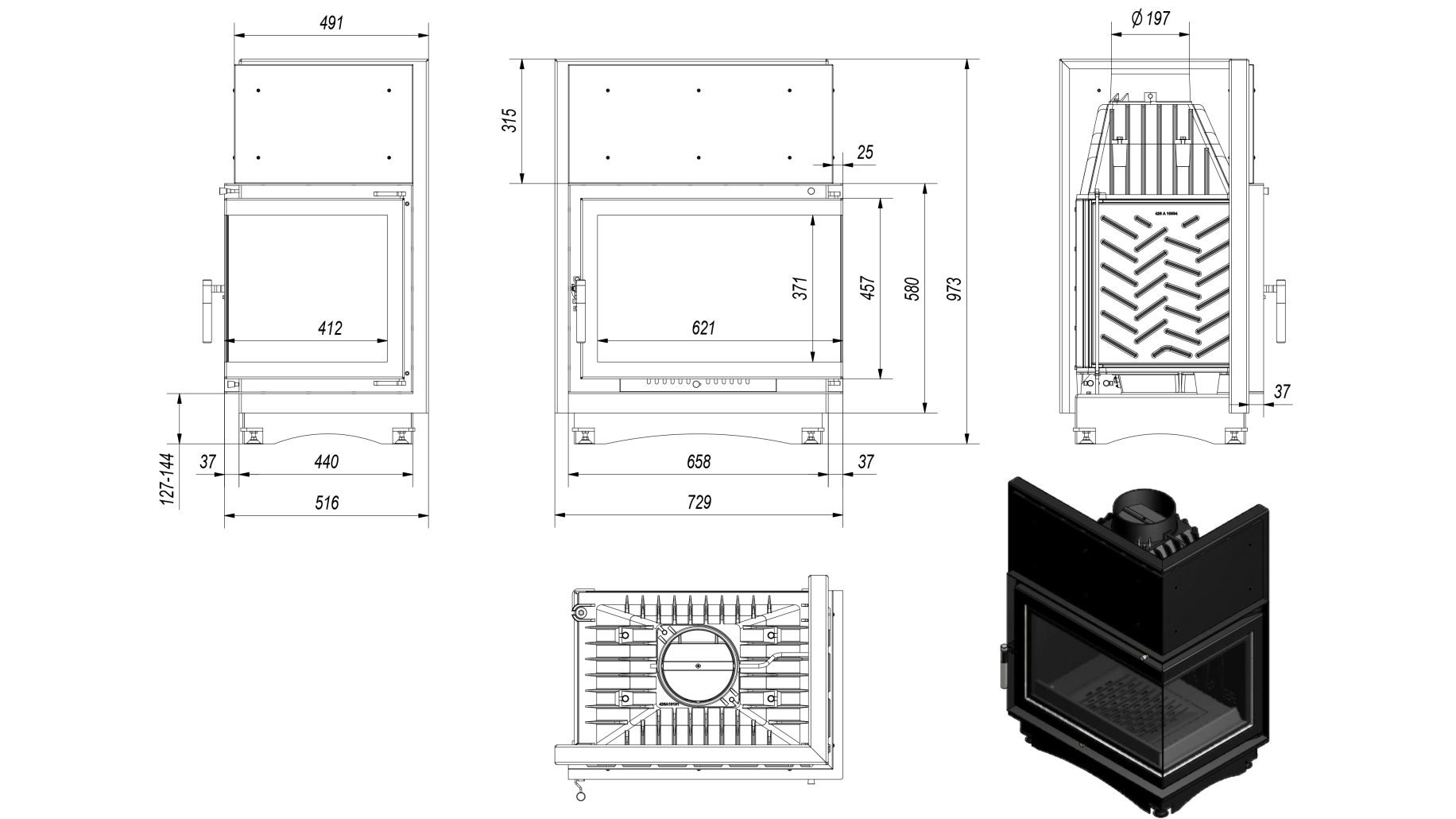 Z160 STICLA DREAPTA FARA STALP [2]