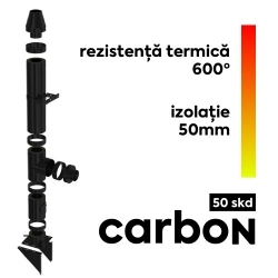 COSURI DE FUM - COS DE FUM INOX CARBON 50 SKD