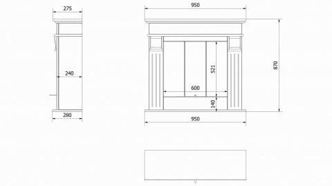 AUGUST Negru - Portal Modular [5]