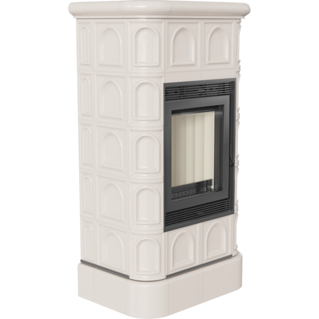 SEMINEE SI SOBE PE LEMNE - BK 8-11KW - Cahle Crem - semineu asamblat