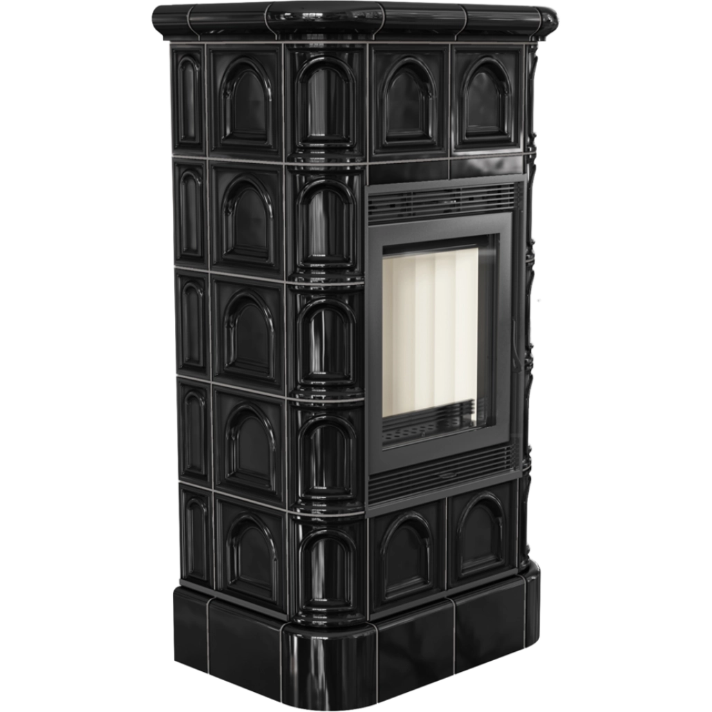 SEMINEE SI SOBE PE LEMNE - BK 8-11KW - Cahle Negre - semineu asamblat