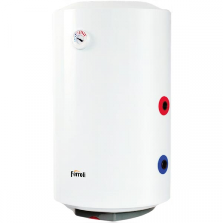 Boilere - Boiler termoelectric Ferroli 120 l cu o serpentina