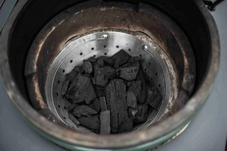 Bol metalic pentru foc - BigGreenEgg MX [2]