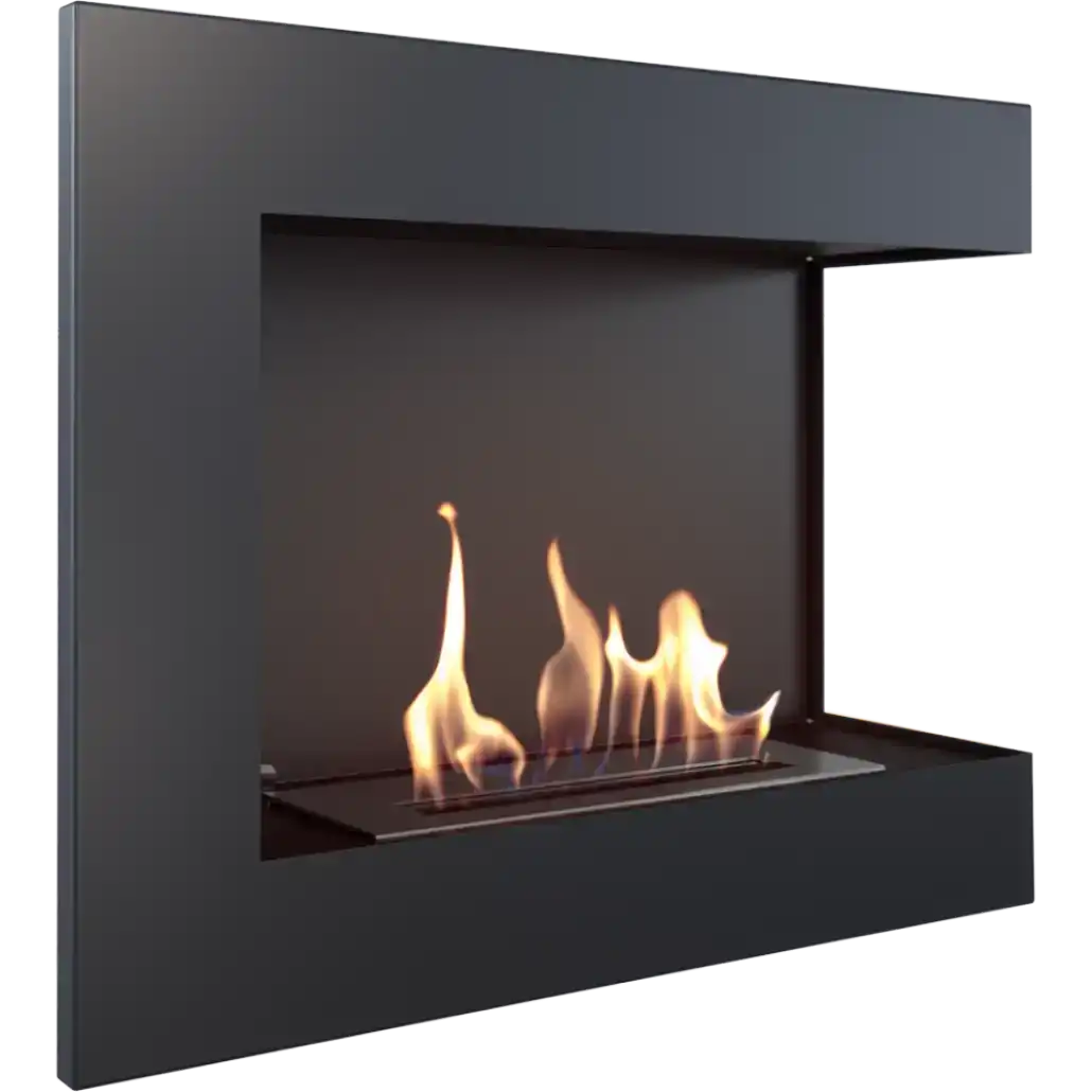 DELTA negru colt dreapta - 60 x 48 x 28 cm [1]