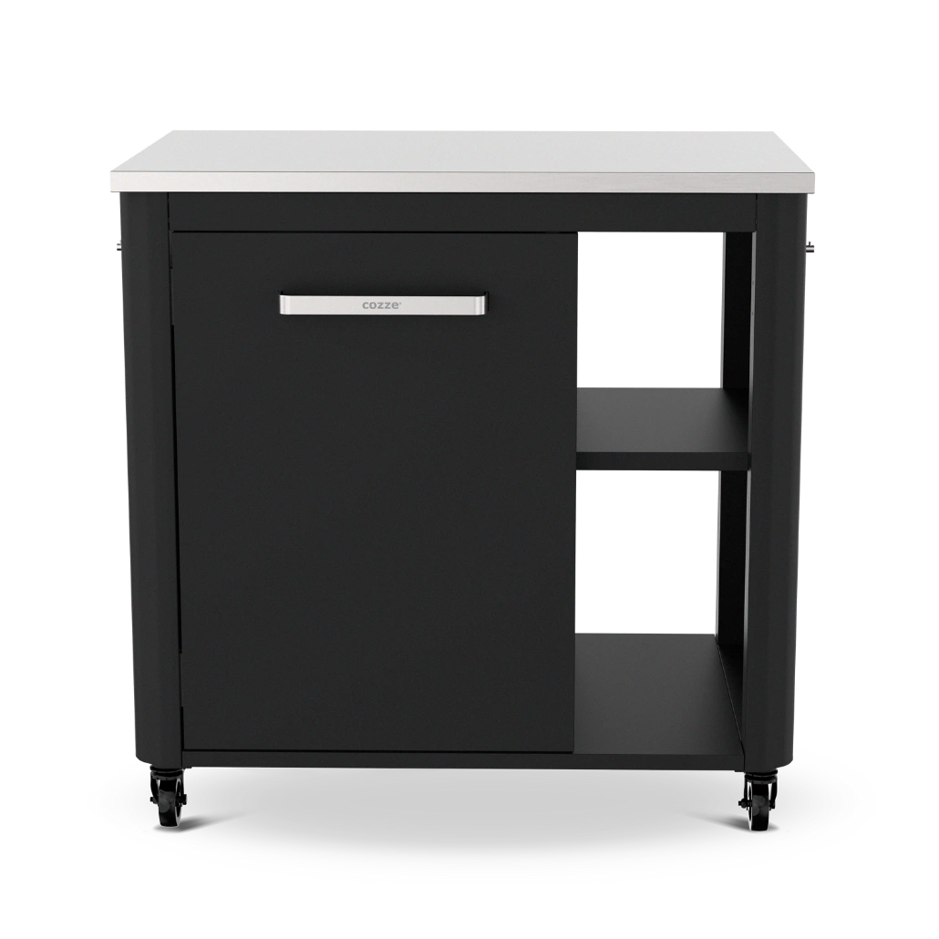 BUCĂTĂRII EXTERIOARE - Bucatarie exterioara Cozze - cu masa din otel inoxidabil 90 cm