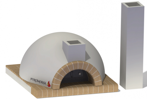 CUPTOARE MODULARE - Calota cuptor diametru 80 cm + blat