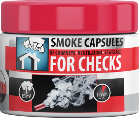 Capsule de fum (Fumigena) - Test etansietate si tiraj [2]