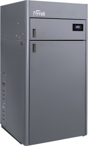 Cazan Ferroli BIOPELLET COMPACT (40 kw) din oțel cu funcționare pe peleți [2]
