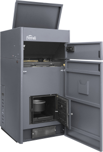 Cazan Ferroli BIOPELLET COMPACT (40 kw) din oțel cu funcționare pe peleți [3]
