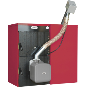 CENTRALE PE PELETI - Cazan Ferroli SUNPELLET 3 22 kw din fontă cu funcționare pe peleți