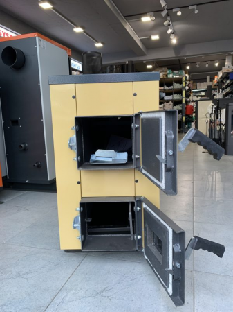 Centrala cu plita NEUS 20 kw cu doua ochiuri de gatit [1]