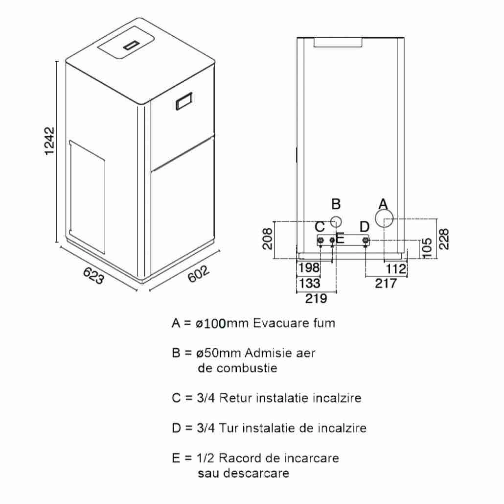 Centrala peleti PRO 20KW - cu autocuratare [4]