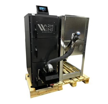 Centrala WARMLINE BLACK PELLET 25 kW [1]