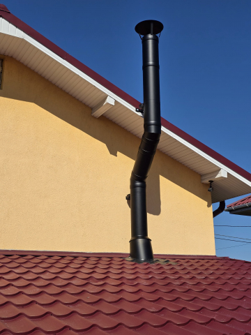 Configurator Cos de fum INOX negru – Jeremias DW-Black [4]